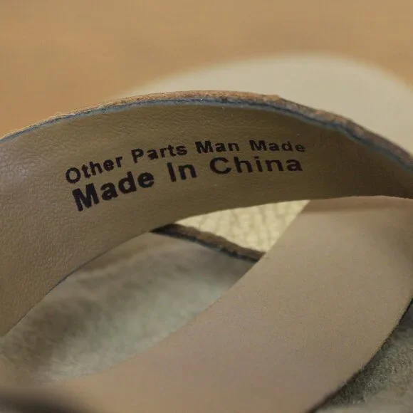 #20 NWOB Soft Walk Tan Platform Slingback Sandals 10.5N - Picture 15 of 16